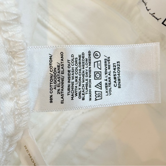 🤍LOFT Slim Pocket White Skinny Jeans – Size 26P / 2P - Picture 8 of 16